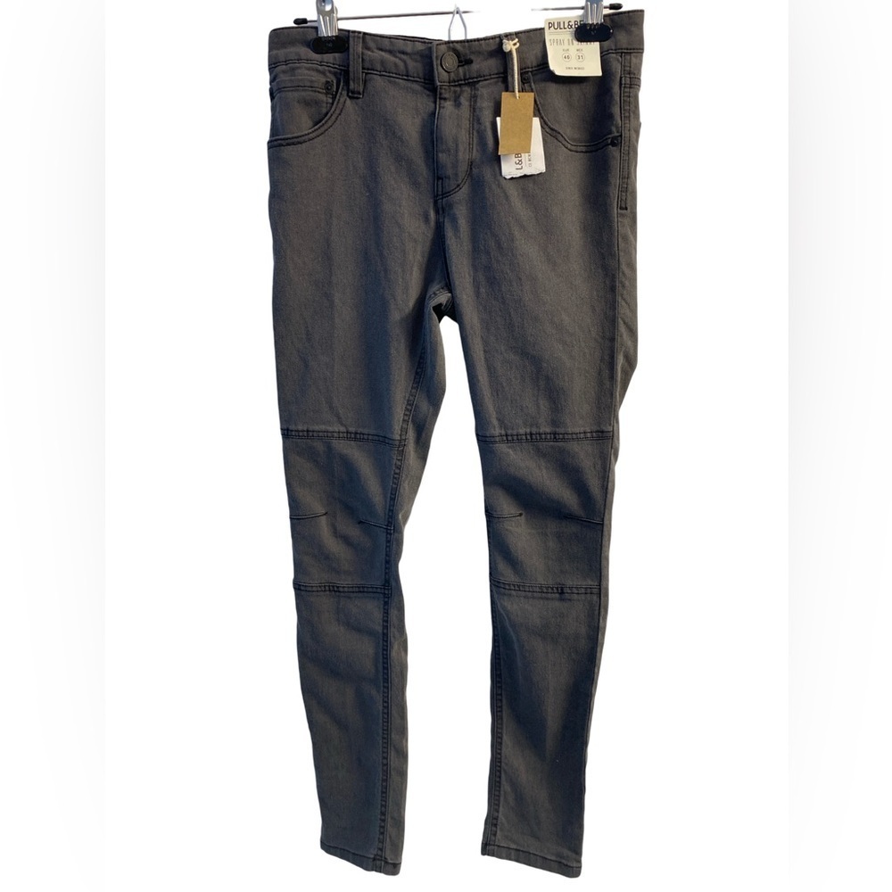 Pull & Bear Grey Wash Skinny Jean Denim Size 10
